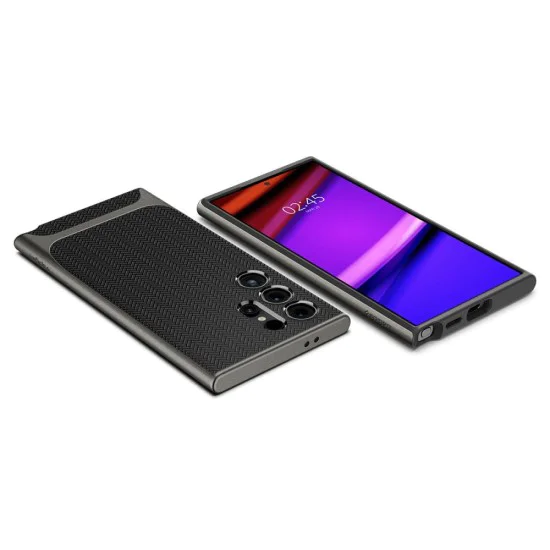 Калъф за Samsung Galaxy S24 Ultra - Spigen Neo Hybrid - Gunmetal