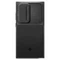 Калъф Samsung Galaxy S24 Ultra - Spigen Optik Armor - Черен