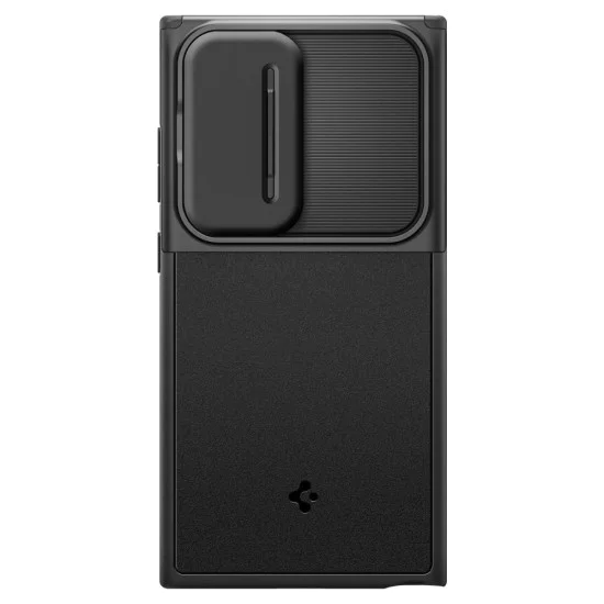 Калъф Samsung Galaxy S24 Ultra - Spigen Optik Armor - Черен