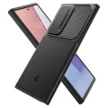 Калъф Samsung Galaxy S24 Ultra - Spigen Optik Armor - Черен