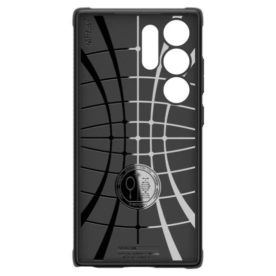 Калъф за Samsung Galaxy S24 Ultra - Spigen - Rugged Armor - Черен