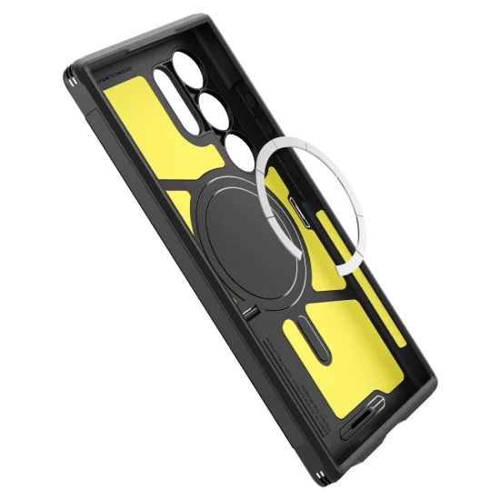 Калъф за Samsung Galaxy S24 Ultra - Spigen - Tough Armor MagSafe - Черен
