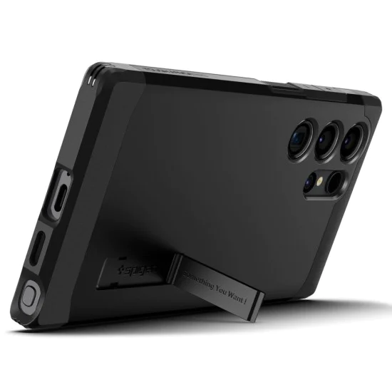 Калъф за Samsung Galaxy S24 Ultra - Spigen - Tough Armor MagSafe - Черен