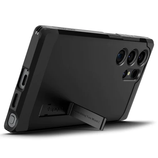 Калъф за Samsung Galaxy S24 Ultra - Spigen - Tough Armor - черен