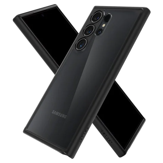 Калъф за Samsung Galaxy S24 Ultra - Spigen - Ultra Hybrid - Matte Black