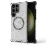 Калъф за Samsung Galaxy S24 Ultra - Techsuit - HoneyComb Shield MagSafe - Бял