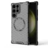 Калъф за Samsung Galaxy S24 Ultra - Techsuit - HoneyComb Shield MagSafe - Черен