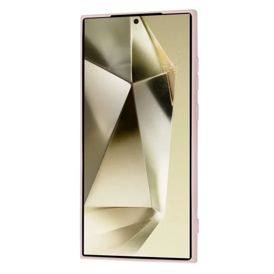 Калъф за Samsung Galaxy S24 Ultra - Techsuit - SoftFlex - Розов пясък