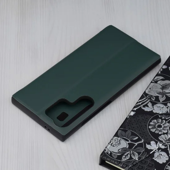 Калъф за Samsung Galaxy S24 Ultra - eFold Series - Тъмно зелен