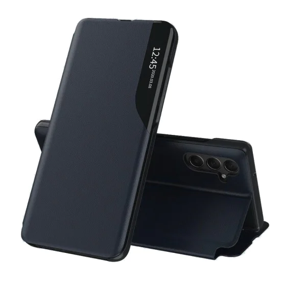 Калъф за Samsung Galaxy S24 - eFold Series - Тъмно син