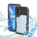 Калъф за Samsung Galaxy S24 - водоустойчив корпус ShellBox IP68 - черен