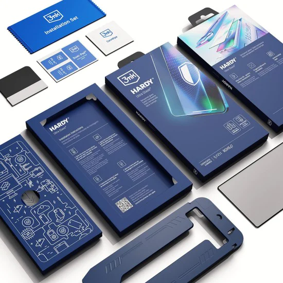 Калъф за Samsung Galaxy S25 - 3mk - Hardy Ultra Glass - Черен