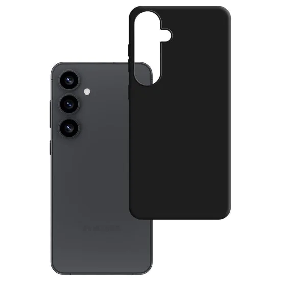 Калъф за Samsung Galaxy S25 - 3mk - Matt Case - Черен