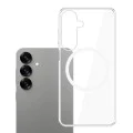 Калъф за Samsung Galaxy S25 - 3mk - Прозрачен MagCase - Прозрачен
