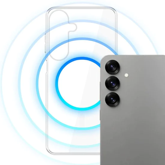 Калъф за Samsung Galaxy S25 - 3mk - Прозрачен MagCase - Прозрачен