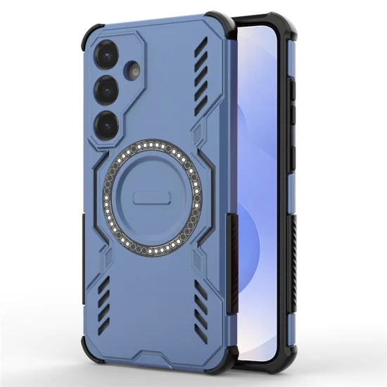 Калъф за Samsung Galaxy S25 - ArmorMag Case - Син