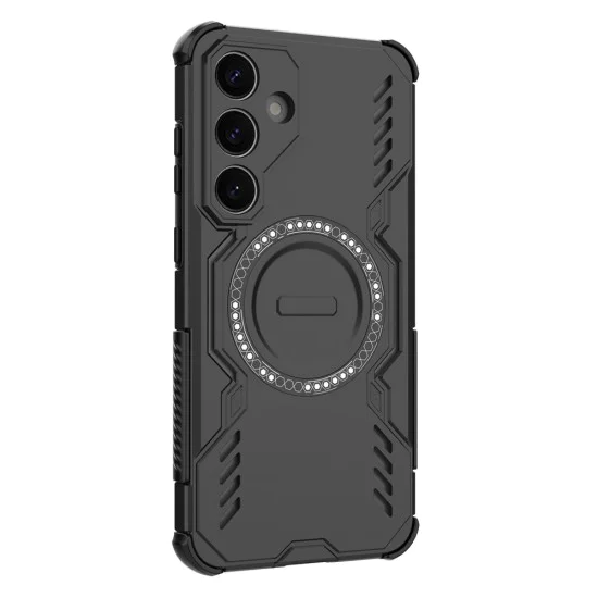 Калъф за Samsung Galaxy S25 - ArmorMag Case - черен