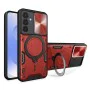Калъф за Samsung Galaxy S25 - CamGuard Pro - Червен