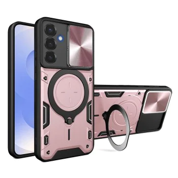 Калъф за Samsung Galaxy S25 - CamGuard Pro - Rose Gold
