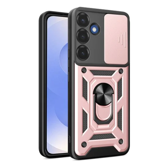 Калъф за Samsung Galaxy S25 - CamShield Series - Rose Gold