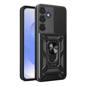 Калъф за Samsung Galaxy S25 - CamShield Series - черен