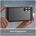 Калъф за Samsung Galaxy S25 - Carbon Silicone - Черен