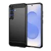 Калъф за Samsung Galaxy S25 - Carbon Silicone - Черен