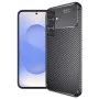 Калъф за Samsung Galaxy S25 - CarbonFiber - Черен