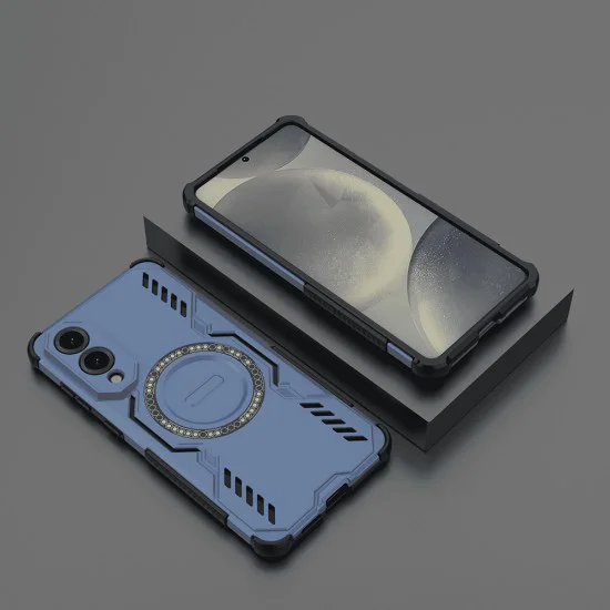 Калъф за Samsung Galaxy S25 Edge - ArmorMag Case - син