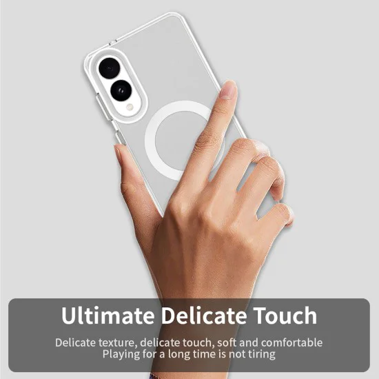 Калъф за Samsung Galaxy S25 Edge - CandyCase MagSafe - Бял