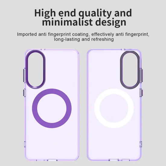 Калъф за Samsung Galaxy S25 Edge - CandyCase MagSafe - Лилав