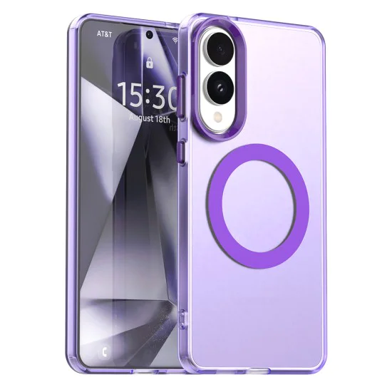 Калъф за Samsung Galaxy S25 Edge - CandyCase MagSafe - Лилав