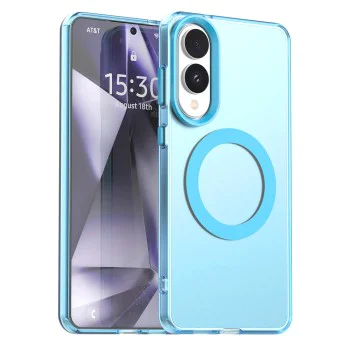 Калъф за Samsung Galaxy S25 Edge - CandyCase MagSafe - син