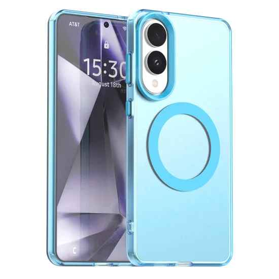 Калъф за Samsung Galaxy S25 Edge - CandyCase MagSafe - син