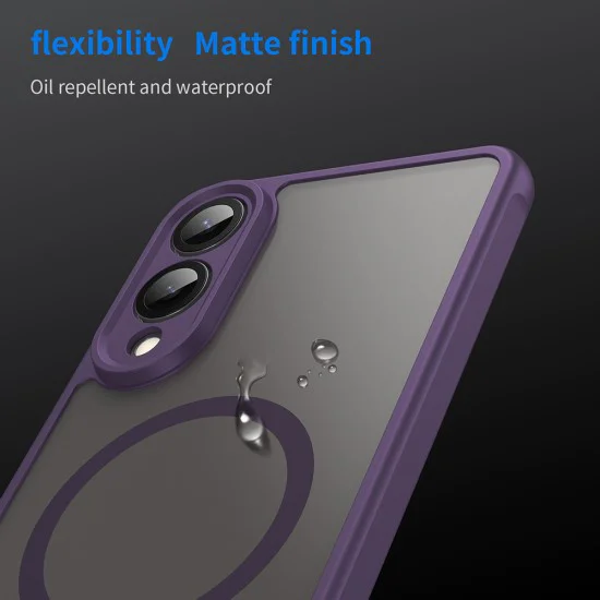Калъф за Samsung Galaxy S25 Edge - HaloFrost II MagSafe - Лилав