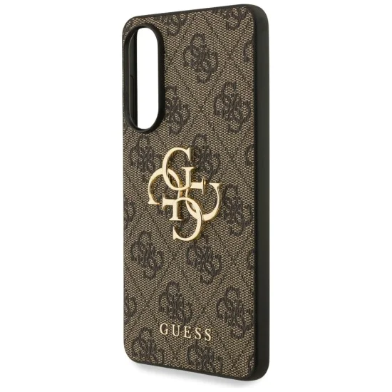 Калъф за Samsung Galaxy S25 Edge - Hardcase Big 4G Logo Classic Logo (GUHCS25E4GMGBR) - Кафяв
