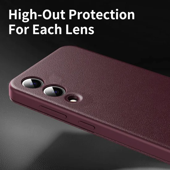 Калъф за Samsung Galaxy S25 Edge - SmartView Series - Червен