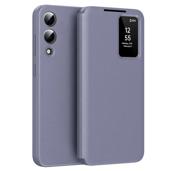 Калъф за Samsung Galaxy S25 Edge - SmartView Series - Лилав