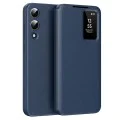 Калъф за Samsung Galaxy S25 Edge - SmartView Series - син
