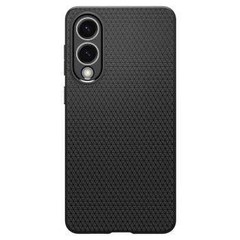Калъф за Samsung Galaxy S25 Edge - Spigen - Liquid Air - Матово Черно