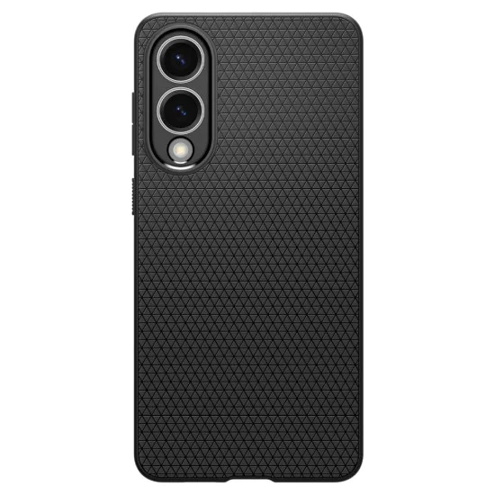 Калъф за Samsung Galaxy S25 Edge - Spigen - Liquid Air - Матово Черно