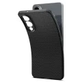 Калъф за Samsung Galaxy S25 Edge - Spigen - Liquid Air - Матово Черно
