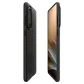 Калъф за Samsung Galaxy S25 Edge - Spigen - Liquid Air - Матово Черно