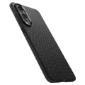 Калъф за Samsung Galaxy S25 Edge - Spigen - Liquid Air - Матово Черно