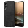Калъф за Samsung Galaxy S25 Edge - Spigen - Liquid Air - Матово Черно