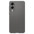 Калъф за Samsung Galaxy S25 Edge - Spigen - Liquid Air - Мраморно Сив