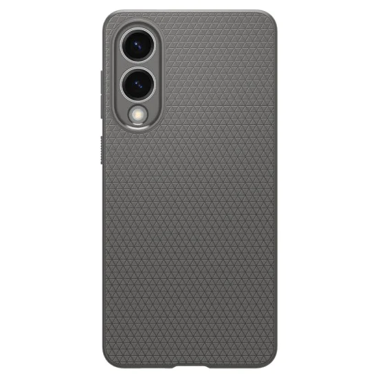 Калъф за Samsung Galaxy S25 Edge - Spigen - Liquid Air - Мраморно Сив