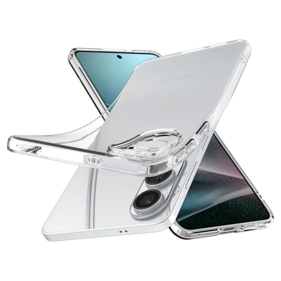 Калъф за Samsung Galaxy S25 Edge - Spigen - Liquid Crystal - Прозрачен