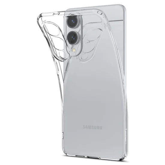 Калъф за Samsung Galaxy S25 Edge - Spigen - Liquid Crystal - Прозрачен
