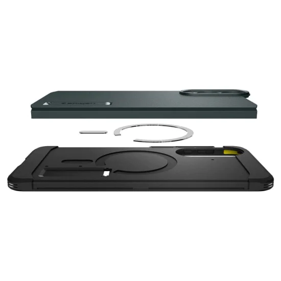 Калъф за Samsung Galaxy S25 Edge - Spigen - Tough Armor MagSafe - Abyss Green